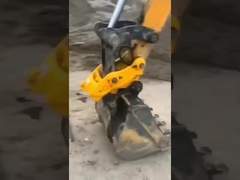 Cat306 با دوام مینی حفاری اتصال سطل کوپلر های سریع کوپلر سریع برای حفاری 7 تن