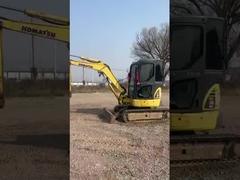 استفاده شده Komatsu PC35 مینی حفاری صدور گواهینامه تعمیر و نگهداری ساخت و ساز منظره سازی