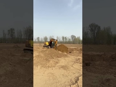 استفاده شده SANY SY135 Excavator 13.5Ton ظرفیت ساخت و ساز معدن زمین