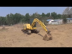وزن کار 5300kg 5 تن استفاده شده Komatsu مینی حفاری برای کسب و کار