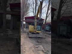 موتور حفاری Komatsu با فشار زمین 30.7 kPa و وزن عملیاتی 5