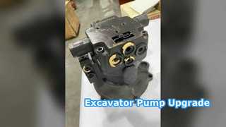 پمپ هیدرولیک بیل مکانیکی H3V112DP برای هیوندای R220