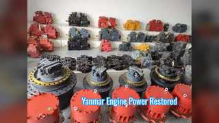 تعویض مجموعه موتور Yanmar 4TNV98T با کارایی بالا