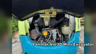 بیل مکانیکی Yanmar Vio30 استفاده شده با عملکرد قابل اعتماد