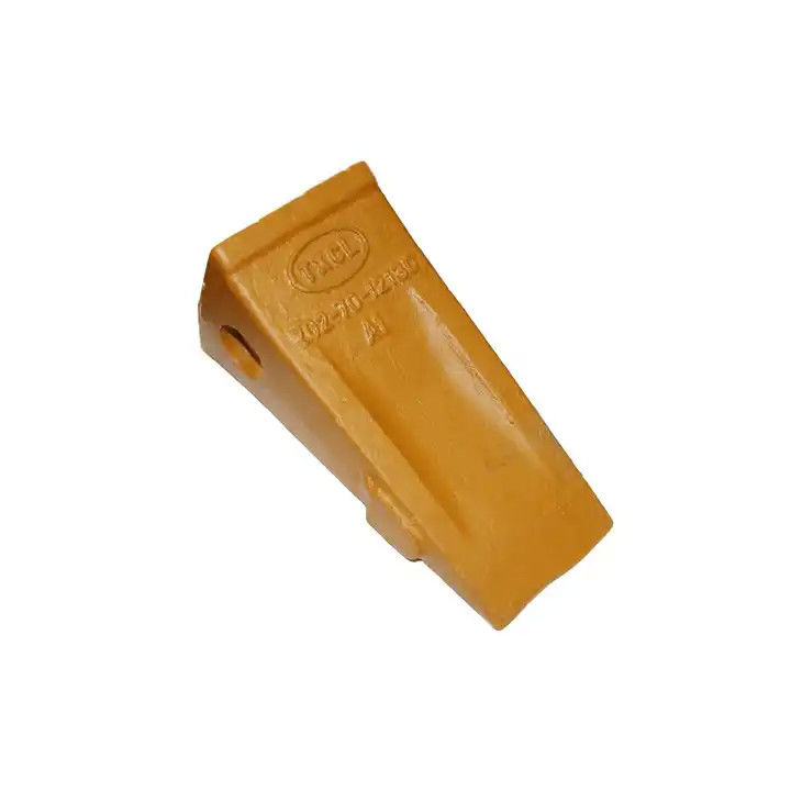PC120 Excavator Crawler Bucket Teeth Forging Casting 202-70-12130 تایید شده توسط SGS