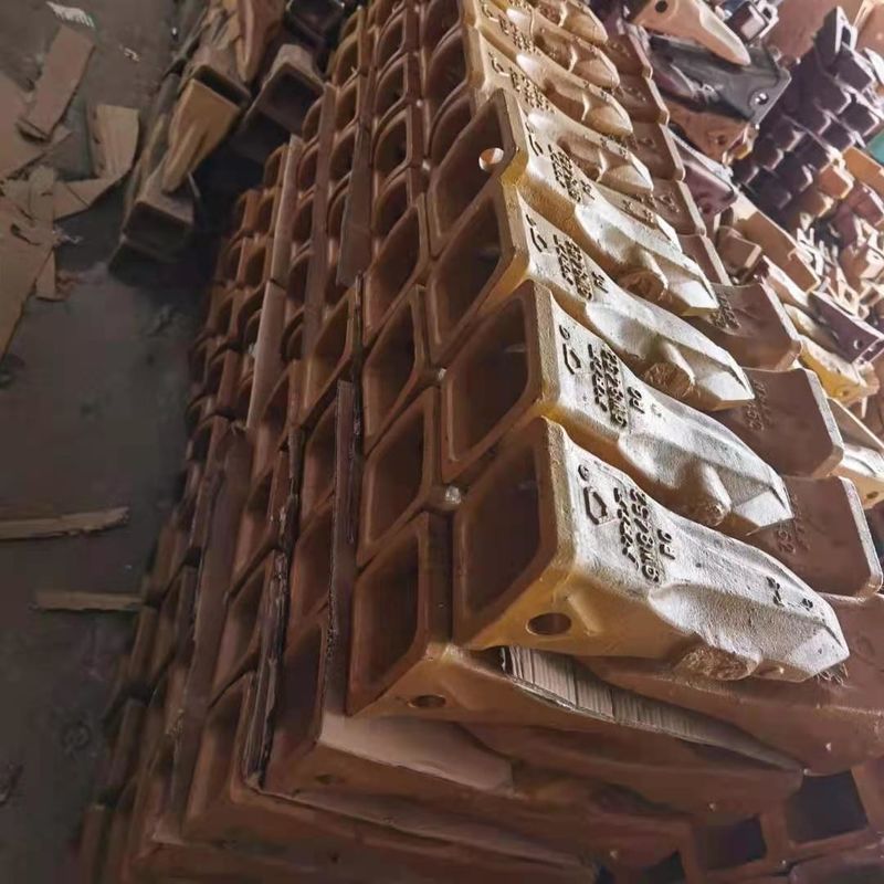 دندان سطل حفاری و آداپتور و قفل مواد جعل شده سطل دندان نوار سطل دندان پین برای cat330