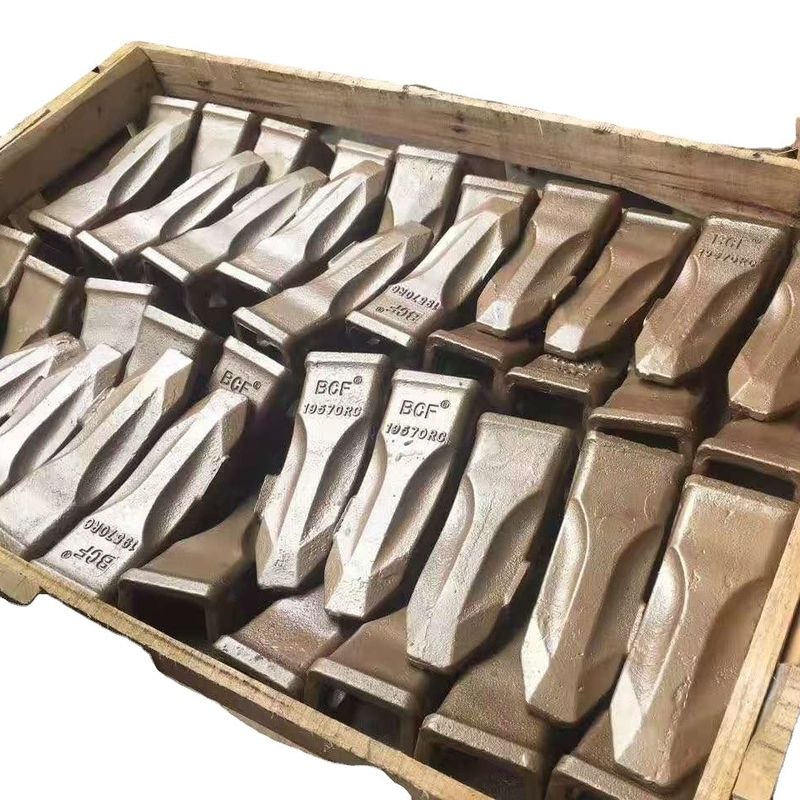 2.5CM ارتفاع آلیاژ فولاد حفاری دندانهای سطل محکم دندانهای سطل جعل شده