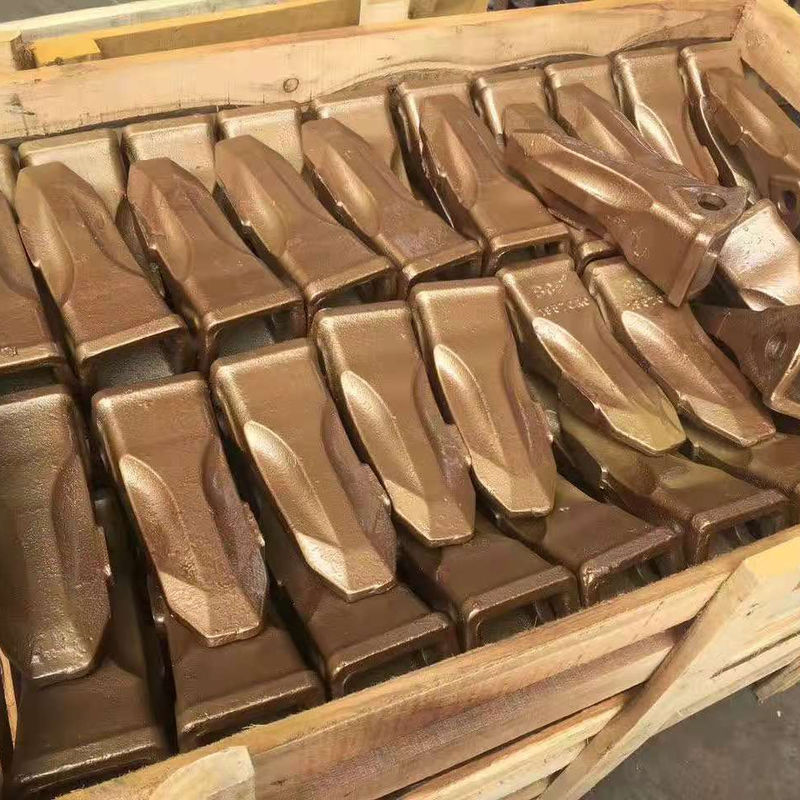 2.5CM ارتفاع آلیاژ فولاد حفاری دندانهای سطل محکم دندانهای سطل جعل شده