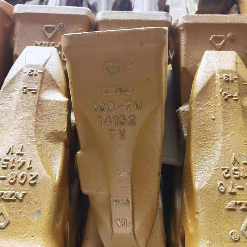 2.5CM ارتفاع آلیاژ فولاد حفاری دندانهای سطل محکم دندانهای سطل جعل شده