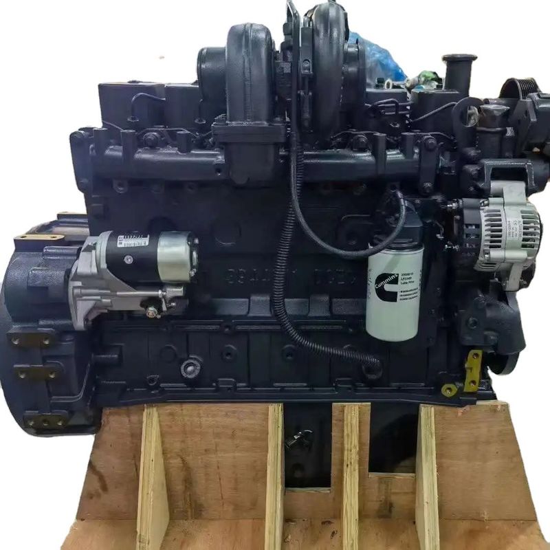 6BT5.9 موتورهای کامل حفاری 6BT5.9-6D102 موتور دیزل Assy For Cummins