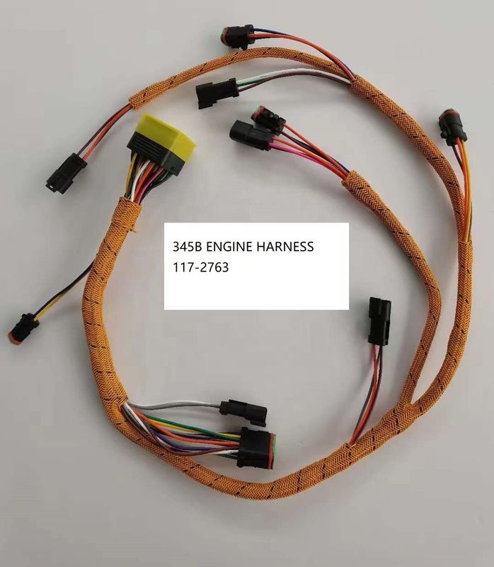 خط حفاری C6.4 C13 345d C4.4 345B 117-2763 145-0176 سیم کشی موتور