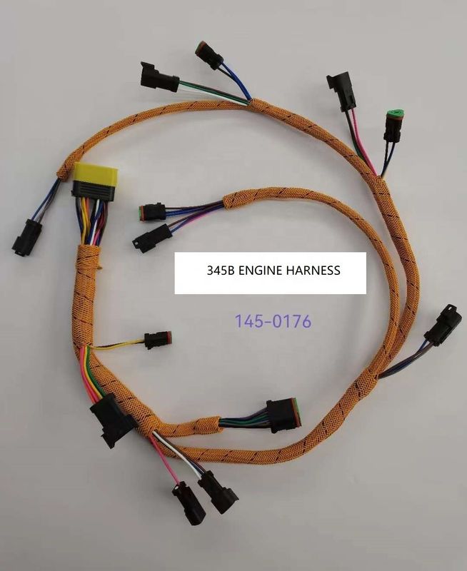 خط حفاری C6.4 C13 345d C4.4 345B 117-2763 145-0176 سیم کشی موتور