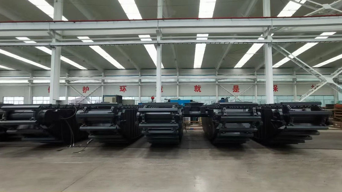 دستگاه حفاری شناور و دوزیزی سفارشی پونتون Q355B Q690 Q345BU قطعات زیر ماشین مسیر آب مورد استفاده برای Cat 320D PC200