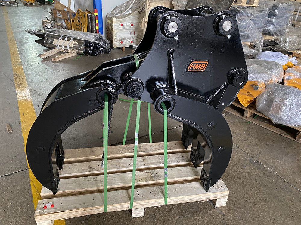 کاوشگر گرپل سطل هیدرولیک چوب گرپل 360 چوب گرفت و سنگ Excavator چرخش گرپل