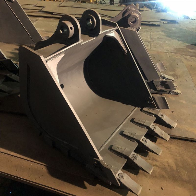EC55B Excavator Rock Bucket Q355B Excavator Heavy Duty Bucket برای حفاری گل