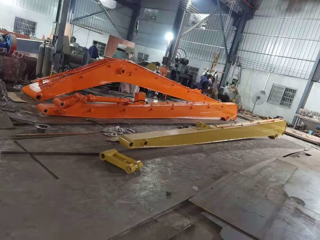 Q355B Q690 Excavator Long Reach Boom Excavator Extension Arm برای Pc120 Pc200 Cat 320