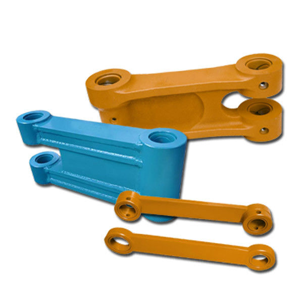 PC200-8 Excavator Bucket Arm / Bucket Link / H Link Q550 فولاد کششی بالا