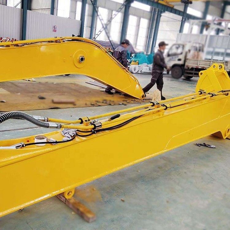 بوم گسترده سفارشی Excavator Boom And Stick Q355B Extension Big Boom برای تخریب ساختمان حفاری استفاده می شود