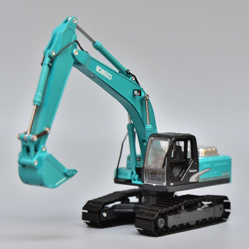 مدل حفاری فولاد شن SK200 مدل KOBELCO شبیه سازی اصلی آلیاژ فلزی دکوراسیون ماشین غیر اسباب بازی