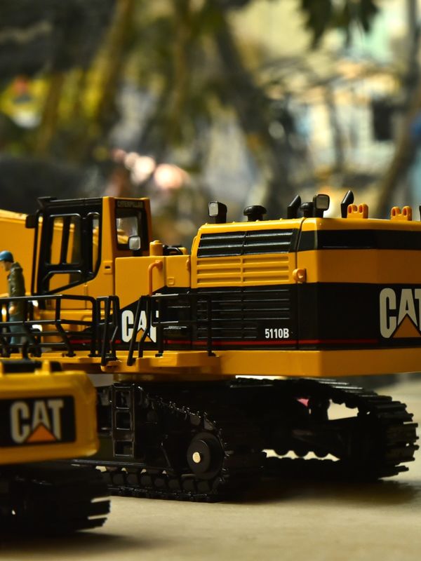 کارتر CAT5110B مجموعه بزرگ حفاری مدل خودروهای مهندسی با هم شبیه سازی فلزی دست آلات تزئینات