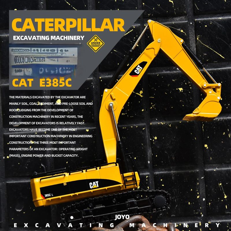 کارتر CAT385C مدل حفاری آلیاژ فلز مهندسی خاک شبیه سازی اصلی تزئینات ماشین دستی