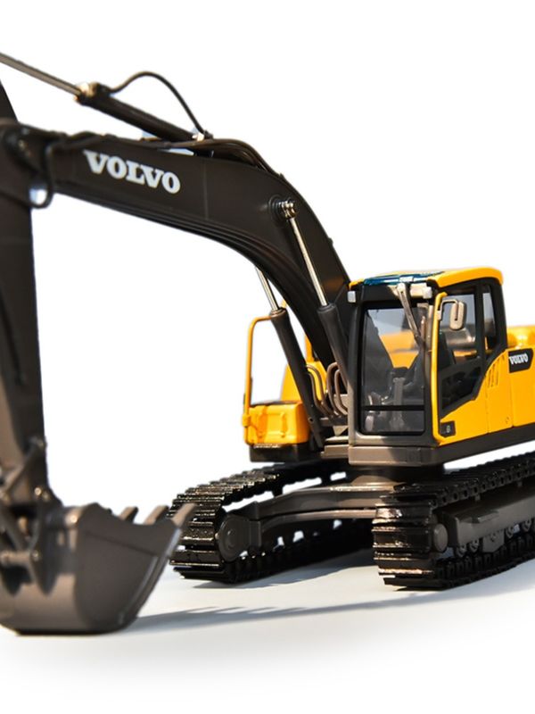 VOLVO مدل Excavator VOLVO EC220DL مدل excavator الگو اصلی ماشین آلات مهندسی شبیه سازی تزئینات excavator