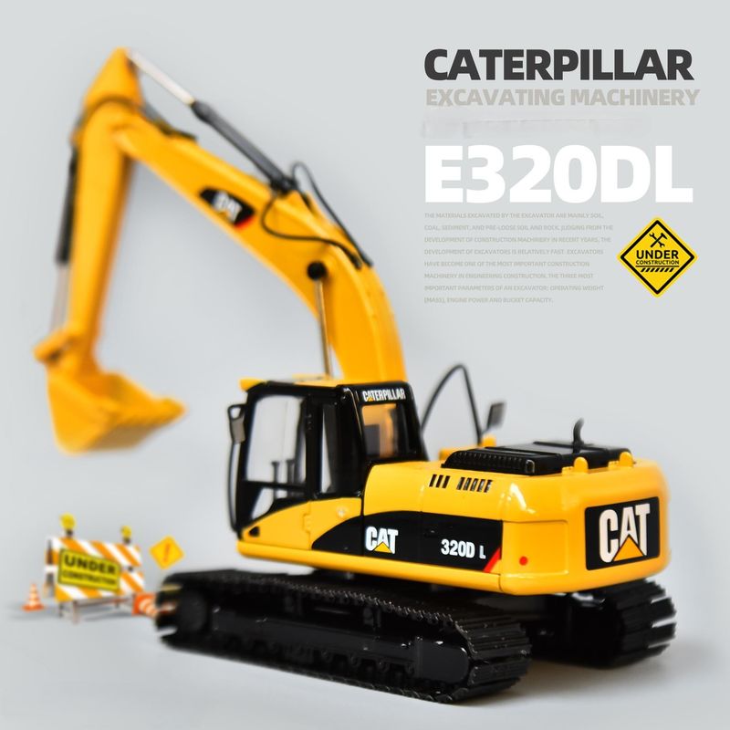 کارتر CAT320DL حفاری مدل اصلی آلیاژ شبیه سازی مهندسی وسایل نقلیه تزئینات قطعات دستی تجمع زیورآلات