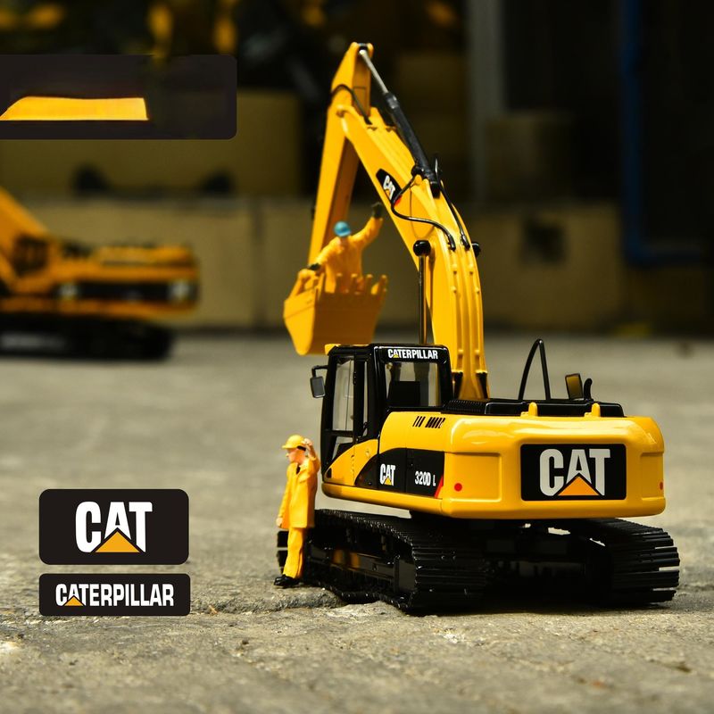 کارتر CAT320DL حفاری مدل اصلی آلیاژ شبیه سازی مهندسی وسایل نقلیه تزئینات قطعات دستی تجمع زیورآلات