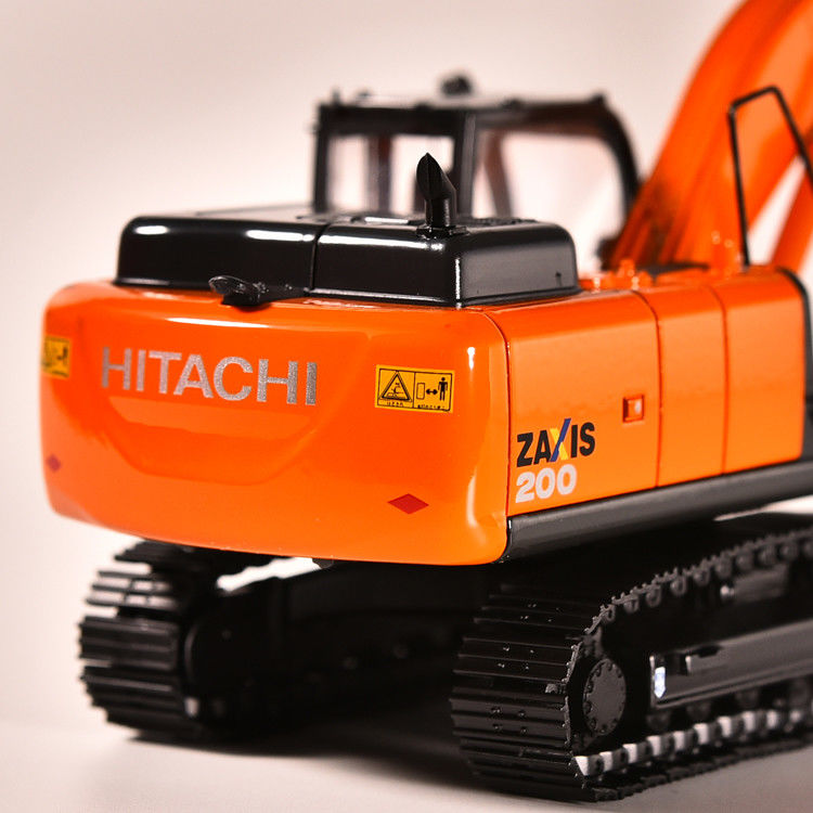 هیتاچی ZAX200 Excavator Diecast مدل 1/50 مقیاس مجموعه ای از تزئینات ساختمانی