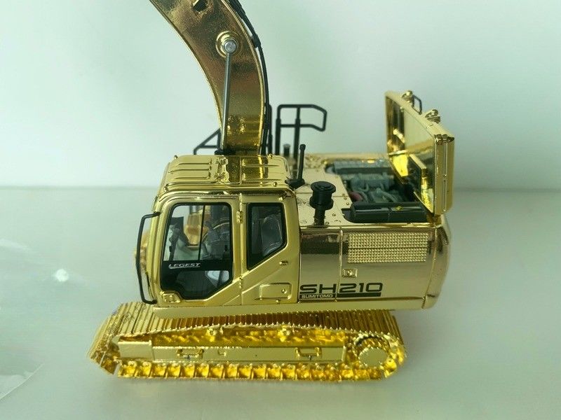 سامیتومو SH210-7 Excavator Alloy Diecast Model 1 50 مقیاس جمع آوری قابل ساخت
