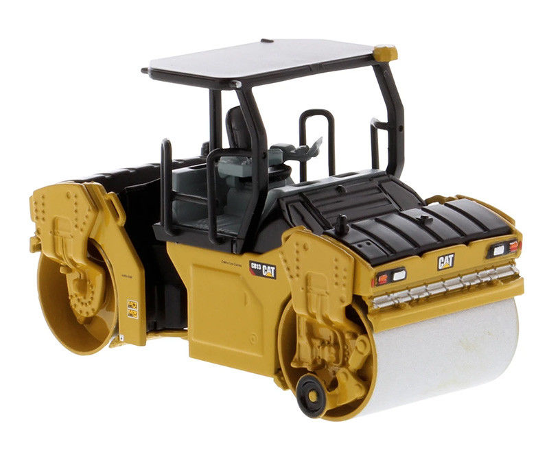 1 تا 64 مقیاس Diecast Caterpillar CB-13 Vibratory Roller Open Cab ساخت مدل 85630