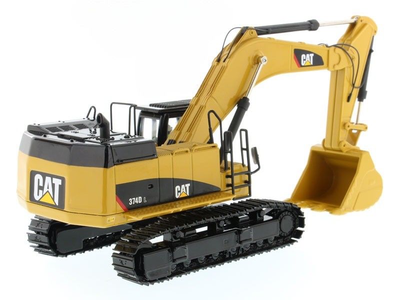 CAT 374D L Excavator Diecast Model 1/50 مقیاس آلیاژ ماشین ساختمانی اسباب بازی 85274