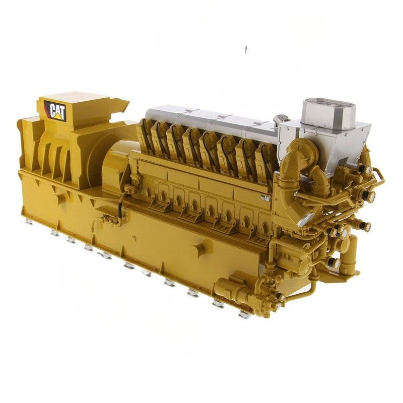 CAT CG260-16 ژنراتور مجموعه 1/25 مقیاس مدل موتور آلیاژ Diecast