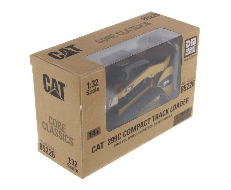 مدل بسیار دقیق CAT 299C Compact Track Loader Alloy Diecast مدل 1/32 مقیاس 85226