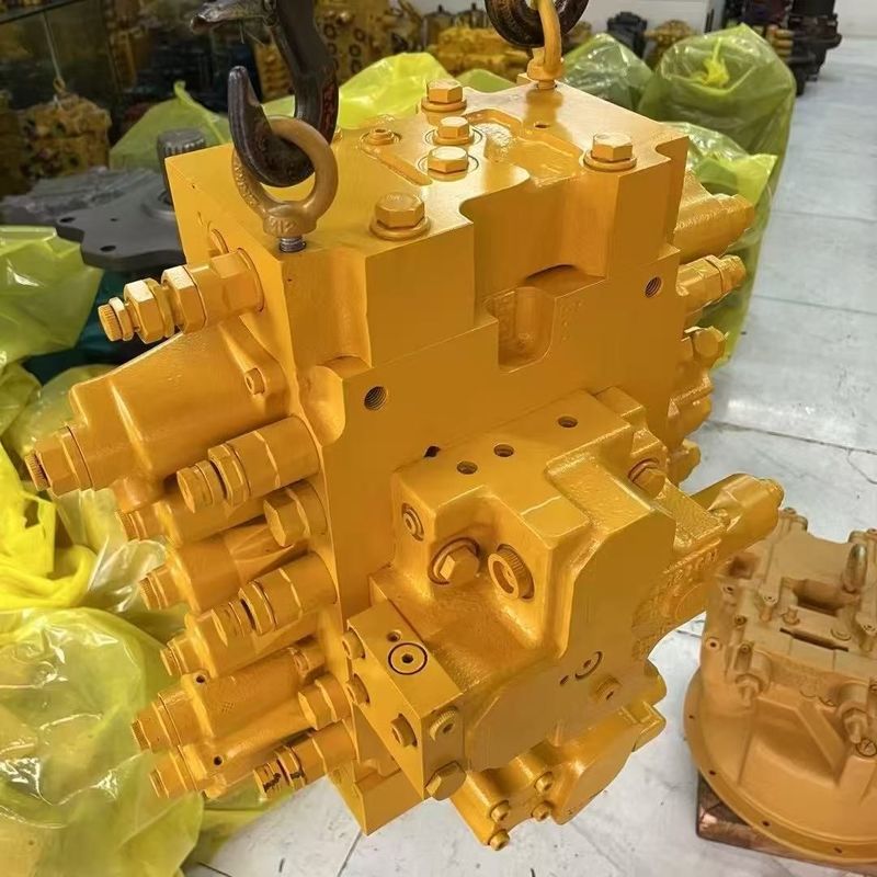 کیفیت بالا Komatsu PC200-7 حفاری زرد پایان دریچه کنترل اصلی قطعات هیدرولیکی