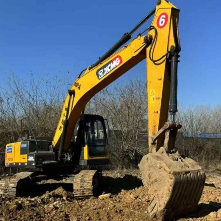 استفاده شده XCMG 215D 20 تن خزنده حفاری سنگین وظیفه صنعتی ساخت و ساز ماشین حفاری