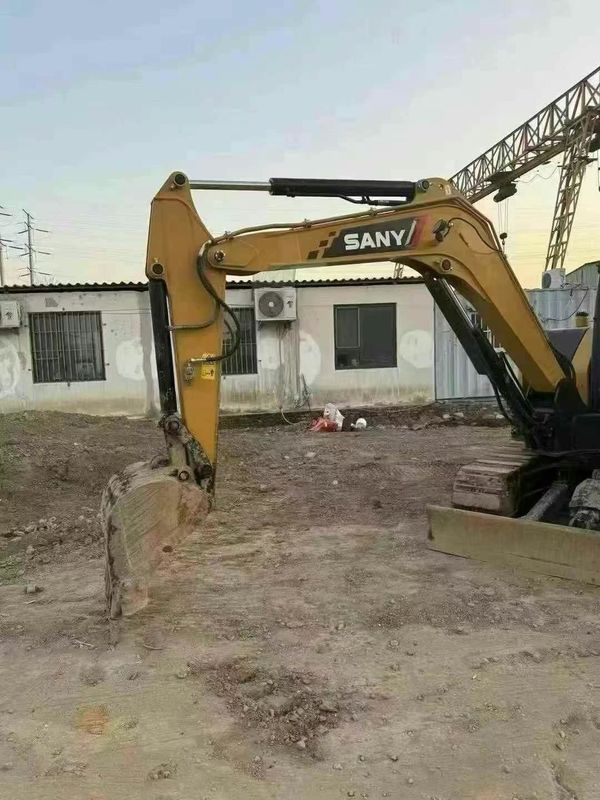 استفاده شده 2023 SANY SY60 مینی حفاری 500 ساعت کار نگهداری کامل برای زمین شناسی