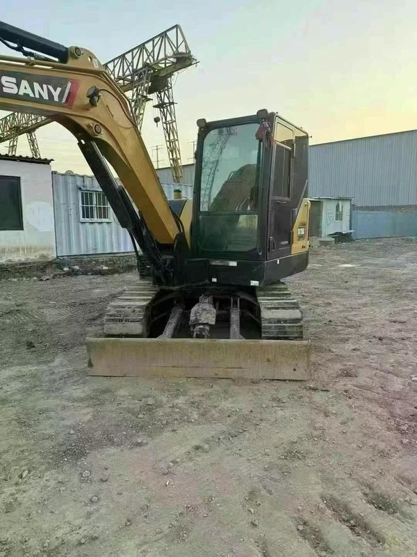 استفاده شده 2023 SANY SY60 مینی حفاری 500 ساعت کار نگهداری کامل برای زمین شناسی