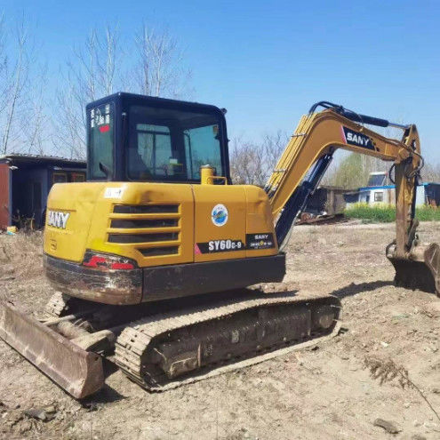 2020 SANY SY60C-9 حفاری 6 تن 3000 ساعت نگهداری شده CE ISO برای استفاده از زمین شناسی