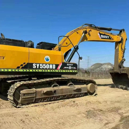 2020 SANY SY550HD حفاری 55 تن استفاده شده با عملکرد گواهینامه CE ISO کامل