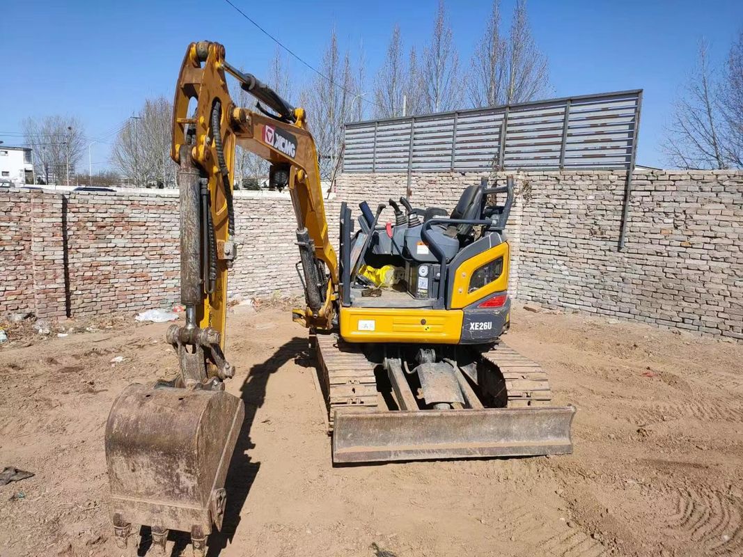استفاده شده 2022 XCMG XE26U مینی Excavator 2.6T خوب نگهداری شده CE ISO استفاده از زمین شناسی