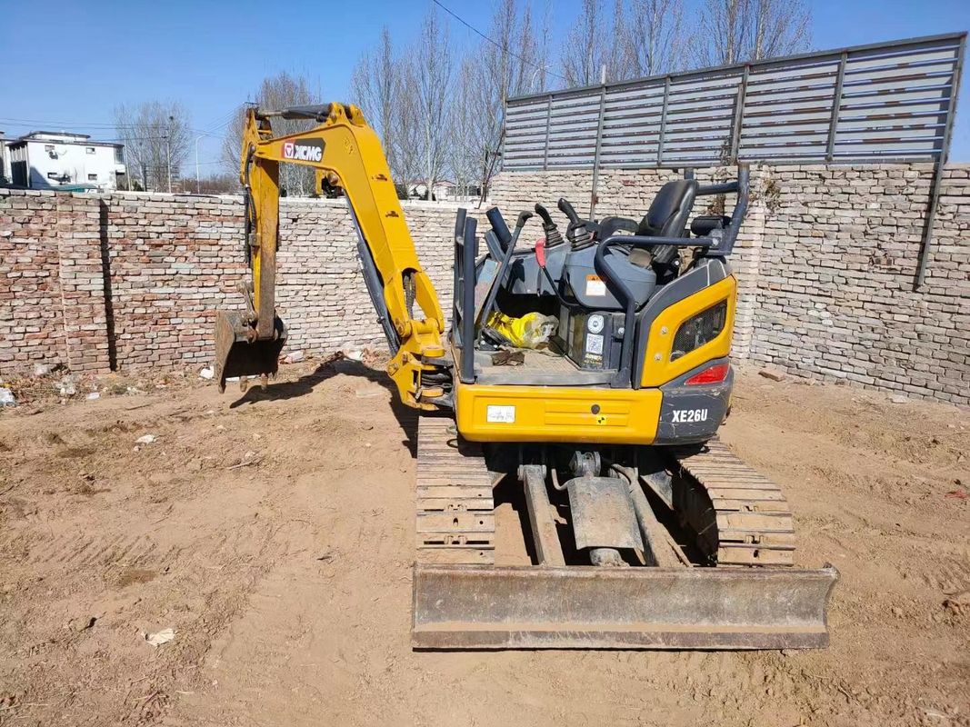 استفاده شده 2022 XCMG XE26U مینی Excavator 2.6T خوب نگهداری شده CE ISO استفاده از زمین شناسی
