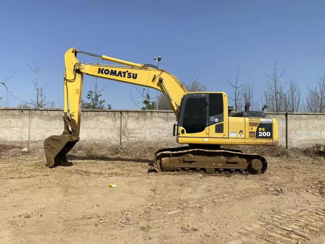 کاوشگر استفاده شده Komatsu PC200-8M0 با کارایی بالا برای پروژه های ساختمانی