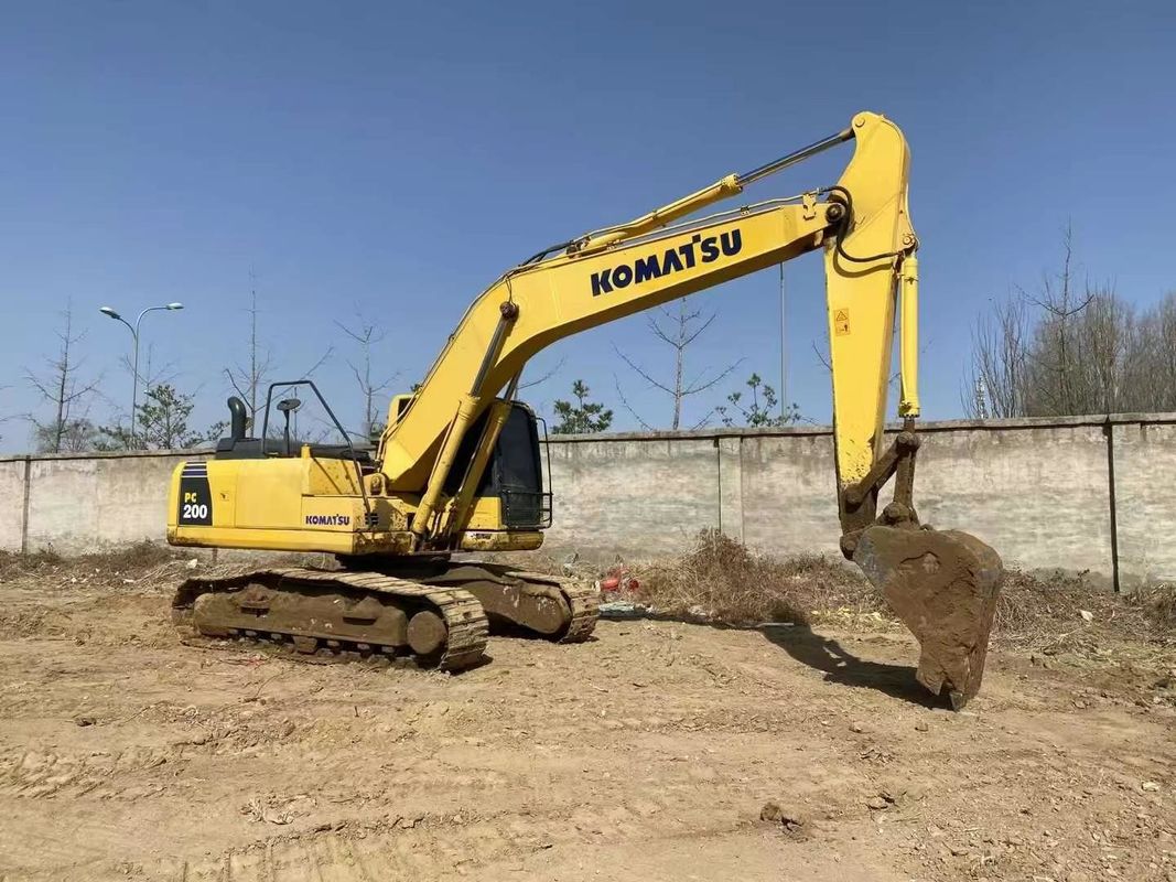 کاوشگر استفاده شده Komatsu PC200-8M0 با کارایی بالا برای پروژه های ساختمانی