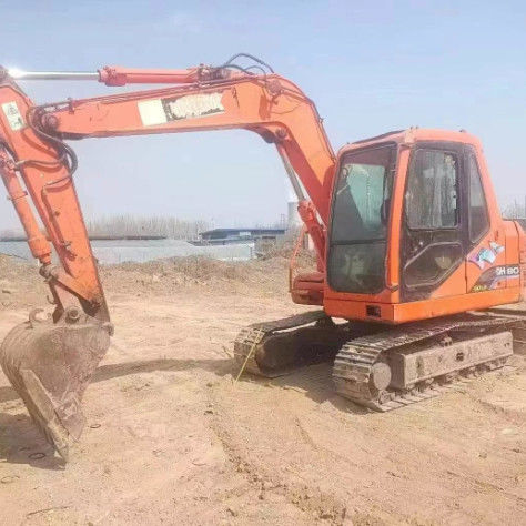 مینی Excavator دوسان DH80 استفاده شده 8 تن ظرفیت CE ISO برای استفاده از زمین شناسی