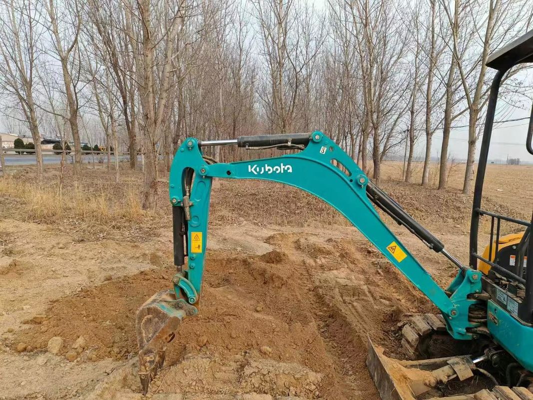 کوباتا U17 مینی Excavator استفاده شده 1.7 تن خوب نگهداری شده CE ISO برای استفاده از زمین شناسی