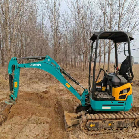 کوباتا U17 مینی Excavator استفاده شده 1.7 تن خوب نگهداری شده CE ISO برای استفاده از زمین شناسی