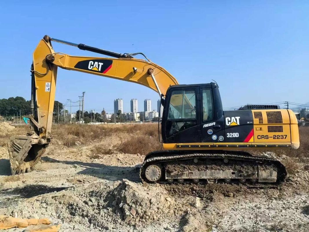 استفاده شده Caterpillar 320D Excavator ظرفیت 20 تن تاریخچه خدمات کامل CE ISO گواهینامه