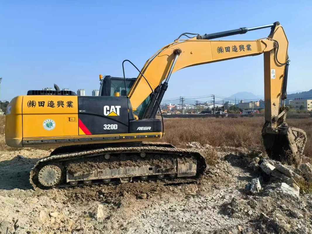 استفاده شده Caterpillar 320D Excavator ظرفیت 20 تن تاریخچه خدمات کامل CE ISO گواهینامه