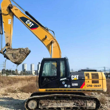 استفاده شده Caterpillar 320D Excavator ظرفیت 20 تن تاریخچه خدمات کامل CE ISO گواهینامه